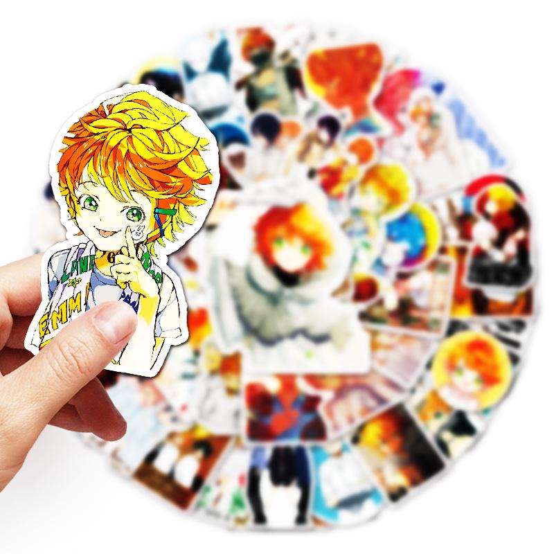 100 Japanese Comics Agreed on By Neverland Suitcase Cartoon Personalized Stickers Notebook Scooter Decoration Stickers