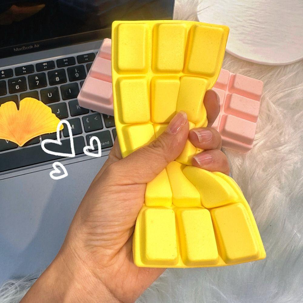 Release Hand Big Chocolate Squeeze Toy Relax Gift Slow Rebound Squeeze Toy  For Adult