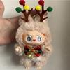 Christmas Elk La Bu Doll Zimomo 2 Monster Vinyl Face Doll Children'S Toy Festival Birthday Christmas Gift Desk Collection Decoration