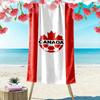 Canada Soccer National Team Print Beach Towel, Large Soft Quick Dry Towel for Beach Camping Swimming