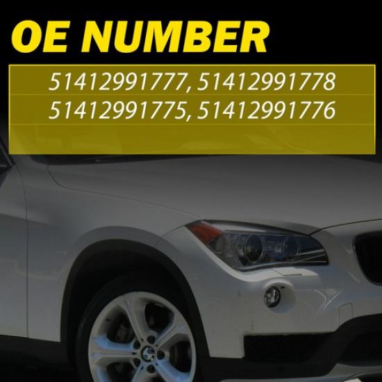 Inner Interior Door Handle Trims Driver Passenger Side For BMW X1 E84 2009-2015