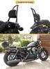 Detachable Rear Backrest & Luggage Rack for Harley XL883/1200/48/72 Motorcycle