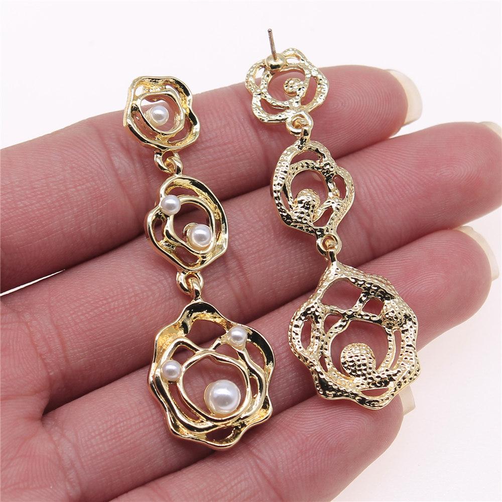 Ohrstecker Pentagramm Traumfänger Vintage Schmuckzubehör QE023