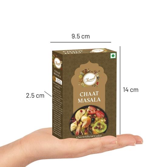 Chounk Chat Masala Powder | Chaat Masala with Natural Ingredients | No Added Colours, No Preservatives  | Chat Masala Powder 800 gm (Pack Of 8 X 100g)