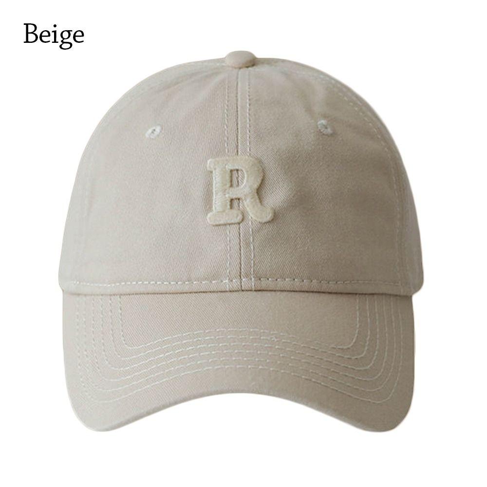 Breathable Baseball Cap Embroidery Peaked Hat Casual Sun Cap for Men Women