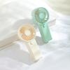 AM4 Battery Operated Handheld Fan Indoor Outdoor Use Ergonomic Handle Lightweight For Kids Adults Outdoor Travel