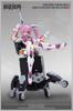 NUKE MATRIX FOREST FANTASY Remote Attack Battle Base Infotechtician Scale PVC ABS Assembled Plastic Model "CYBER GIRLS" 1/10.5 &