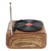 Vinyl Player Speaker 360 degrees  Stereo Vintage Wireless BT Heavy Bass Portable Turntable Vinyl Record Player Speaker