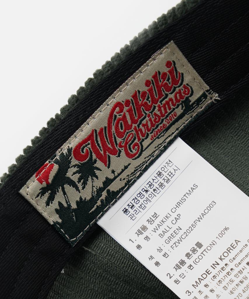 FRIZMWORKS Waikiki Christmas Ball Cap _ Green