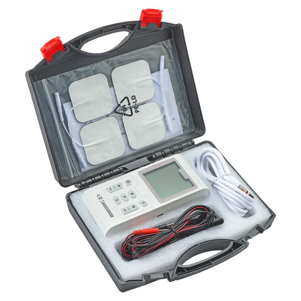 Electric Muscle Stimulator EMS IFT RUSS Pulse High-Frequency Adjustable Body Massager for Physiotherapy Therapy Slimming