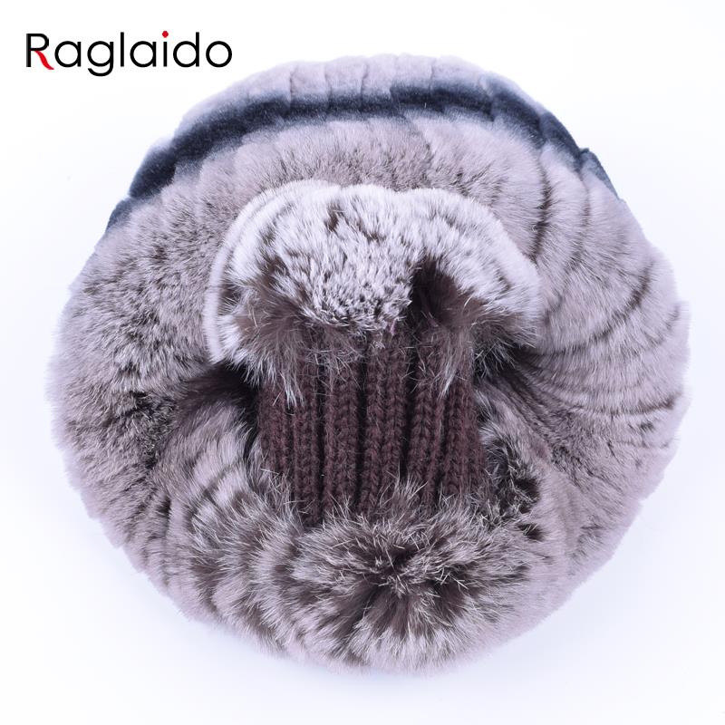 Raglaido Ring Scarves Woman Real Fur Neck Warmer Winter Rabbit Warm Soft Women's Scarves Luxury Brand Fur Collar Scarf