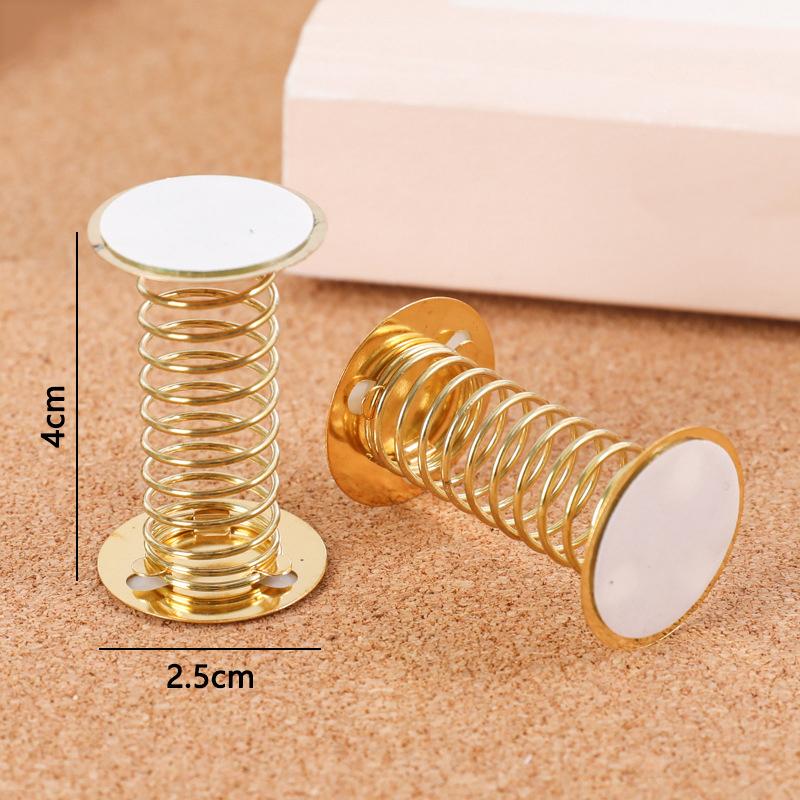 

10 шт. игрушечная приборная панель пружинная база игрушечные аксессуары 2,5 см головка качающаяся приборная панель тряска сделай сам замена пружинные базы A2