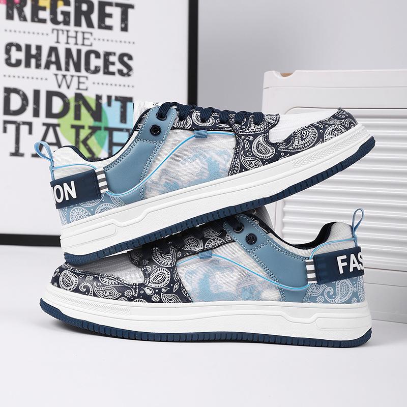 

Весна 2024 года, новые мужские модные удобные мягкие дышащие повседневные спортивные туфли белого цвета 39