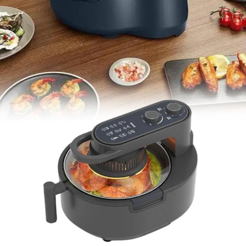 Air Household 10l Fryer With Rotary Control Fast Air Cooking For Dinner Family