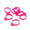 10PCS Silicone Retaining Ring Holder Pastry Bags Cable Tie Sealing Ring Fix 10 Decorative Flower Bag Retaining Ring Cake Tools