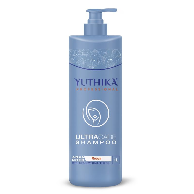 

Yuthika Professional Ultra Care Shampoo 1 Ltr Pack For Women & Men Dry Damaged Frizzy Hair