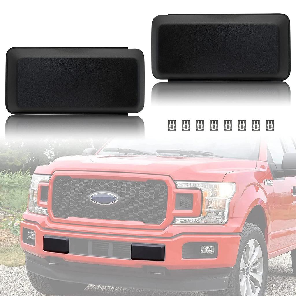 Protezione paraurti anteriore, supporto per targa, staffa per Ford F150 2018-2020 JL3Z17A385BA JL3Z17E810AB Ricambio