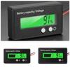 Monitor Battery Capacity Indicator Voltage Meter Battery Capacity Gauge  Percentage Display