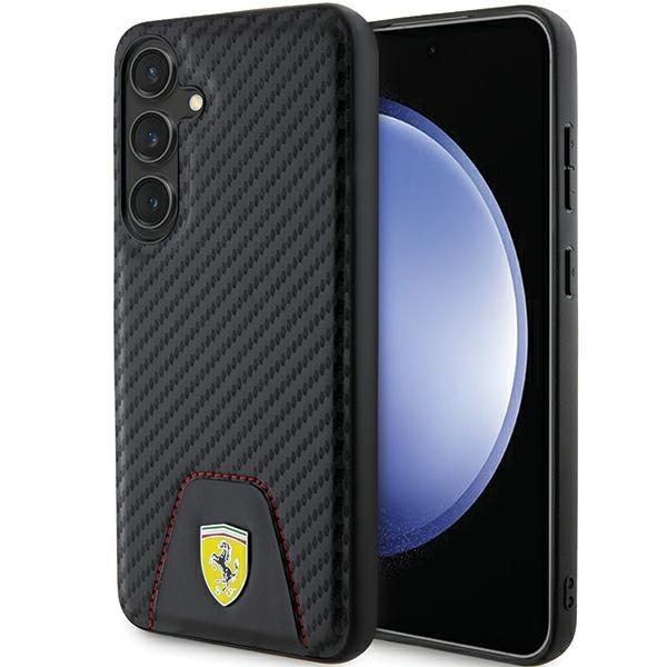 Ferrari FEHCS24MN3PUK S24+ S926 Black/black Hardcase Carbon Stitched Bottom