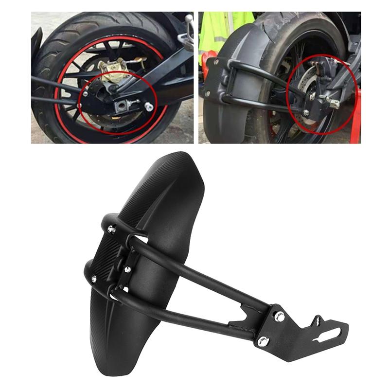 Motorcycle Back Mudguard Motorcycle Fender Modified Rainboard Rear Cover Back Mudguard Protector Motorcycle Mudguard Protector