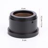 M42X0.75 to 1.25inch Adapter Aluminum Alloy Compression Ring for Telescope Track