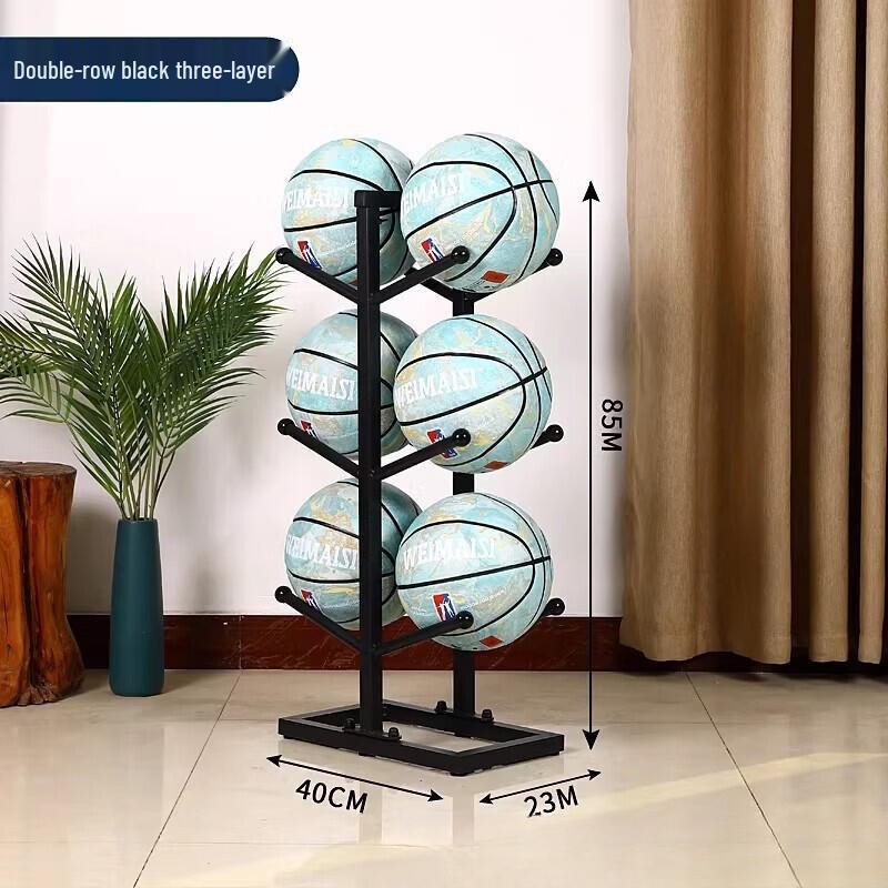 AILAITE Movable Multi-Sport Ball Storage Rack