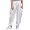 Chlapecké saténové kostýmy na halloweenskou cosplay tématickou párty Dhoti kalhoty Elastický pas Volné pytlovité kalhoty