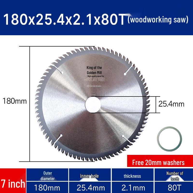 10-Inch Wood and Marble Diamond Saw Blade for Circular Saws