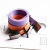 2.5cm Smooth Buckle Canvas Belt, Unisex Casual Workwear Pants, INS Style Fabric Narrow Leather Belt for Women, Men, and Students.