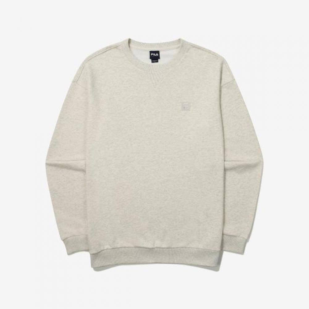 Fila White Rock Graphic Sweatshirt oatmeal/100