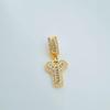 European Rock Candy Necklace: 26-Letter Pendant, Hip Hop Fashion Jewelry Accessories