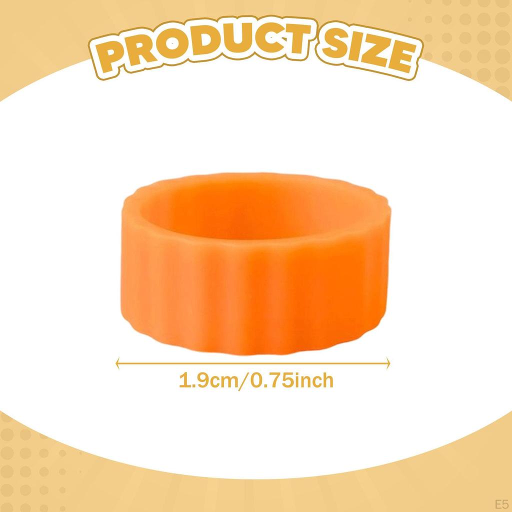 10 Pieces Candle Grippers Drip Protectors Holder Base Rings for Weddings Decor