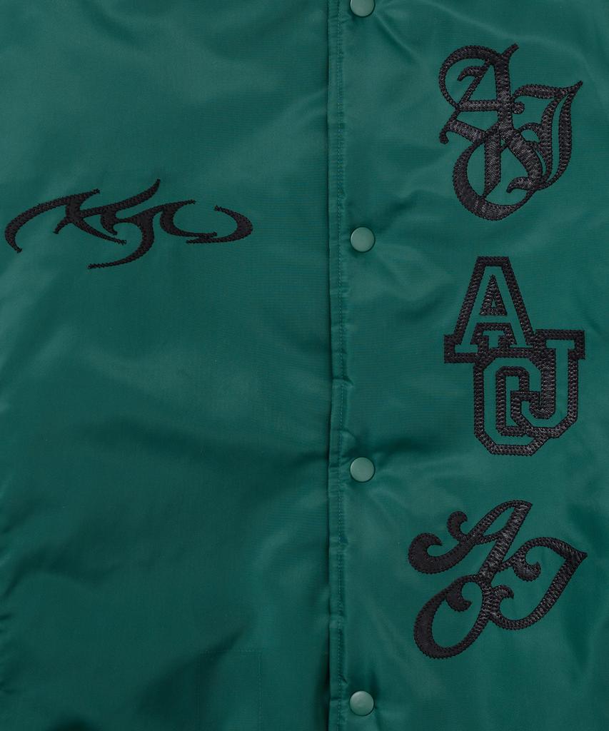Ajobyajo Nylon Baseball Jacket [Green]