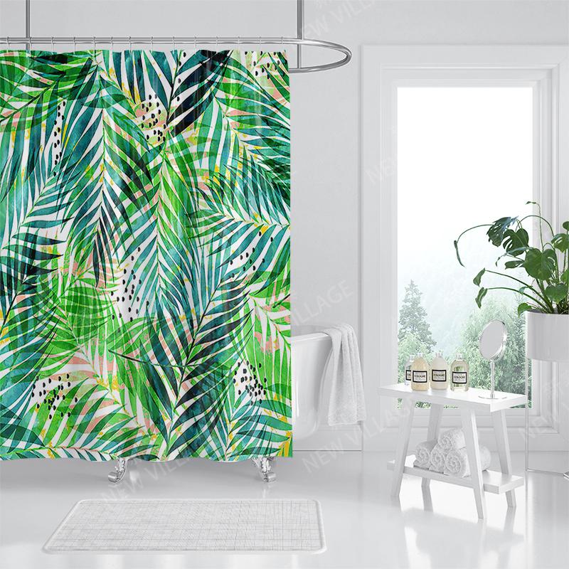 Waterproof fabric shower curtains Bathroom curtain accessories Bath curtain for shower 180x200cm 240*200 anime boho decoration