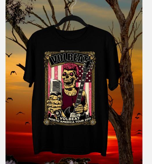 

VOLBEAT T shirt Tops Tee, cool arT shirt Tops Tee, halloween gift gift XL
