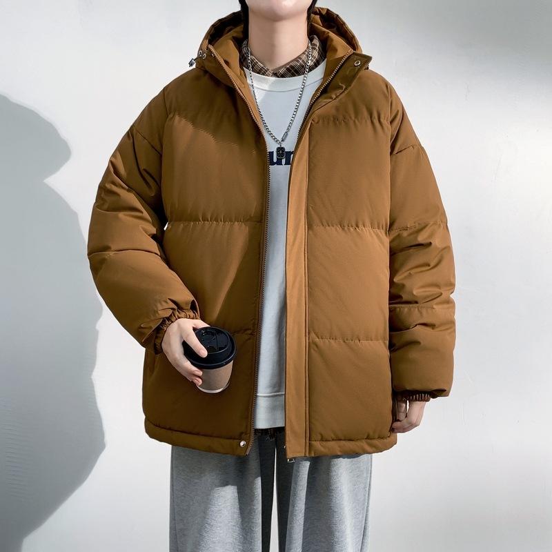 Cotton Clothing Men and Women with The Same Paragraph Winter Loose Hooded Cotton Jacket Thickened Casual Cotton Jacket Couples Jacket