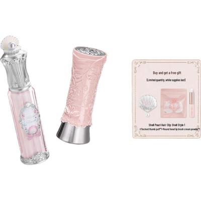 Flower Knows Shell Pearl Lip Gloss & Swan Ballet Lip Glaze Gift Set