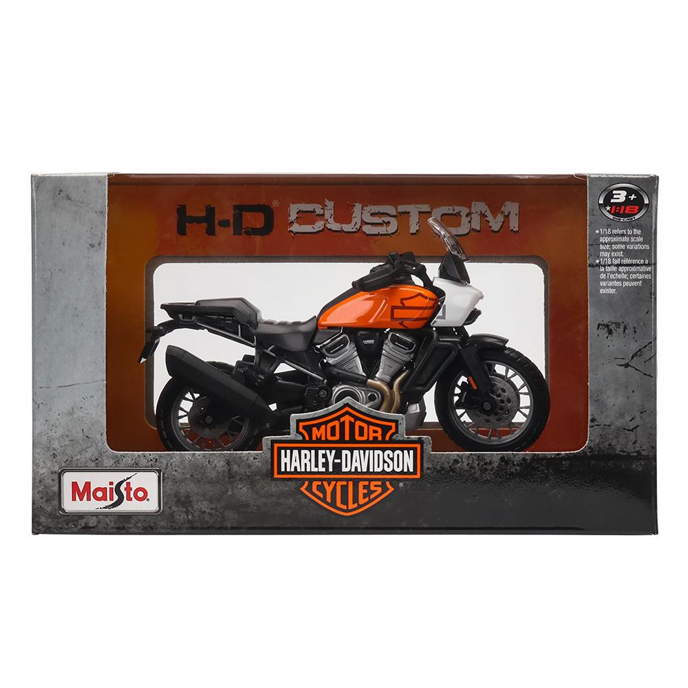 Maisto 1:18 Harley-Davidson Motorcycle 2021 Pan America 1250 Alloy Motorcycle Model Toy Car Collection