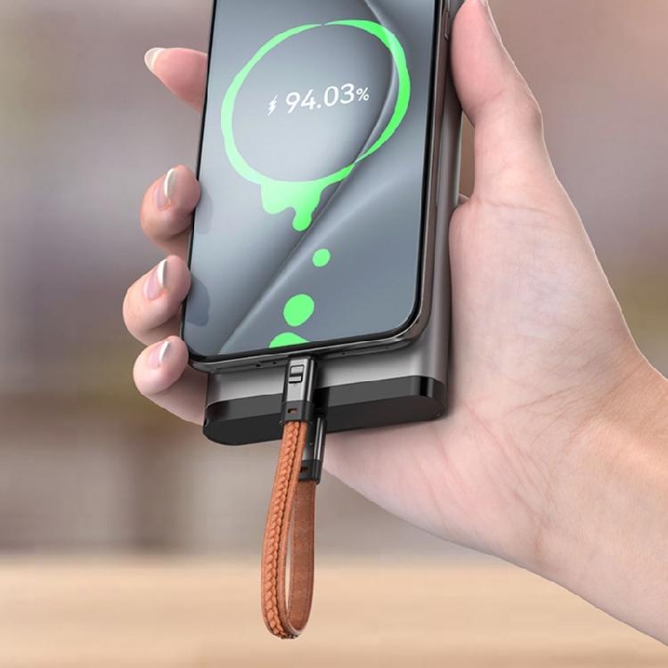 Phone Lanyard USB C Quick Charging Cable With Rotating 240W Type C Cable For Efficient Charging