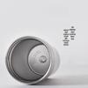Ouleike 500ml Dual-Drink 316 Stainless Steel Travel Mug
