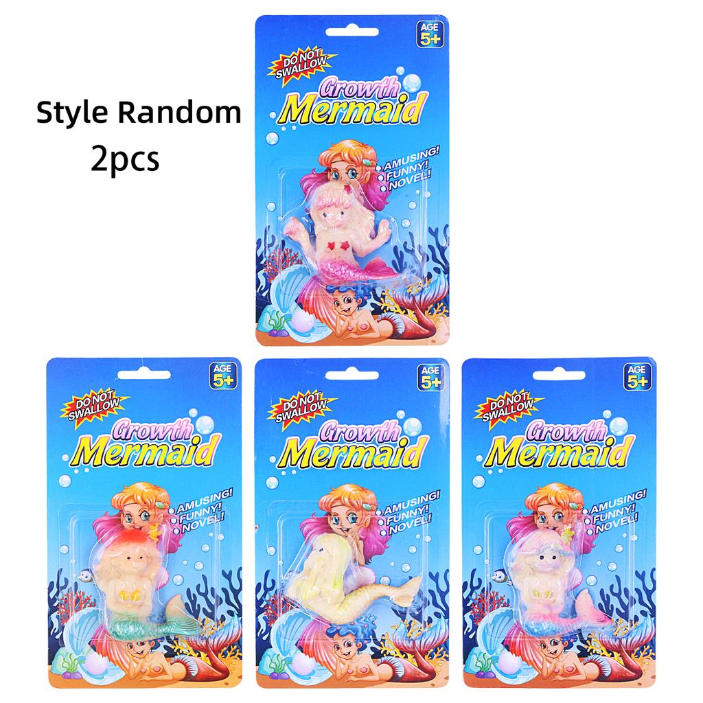 Novel Soaking Water Expands Ocean Mermaid Expansion Toy, Creative Parent Child Interaction Early Education Cognition