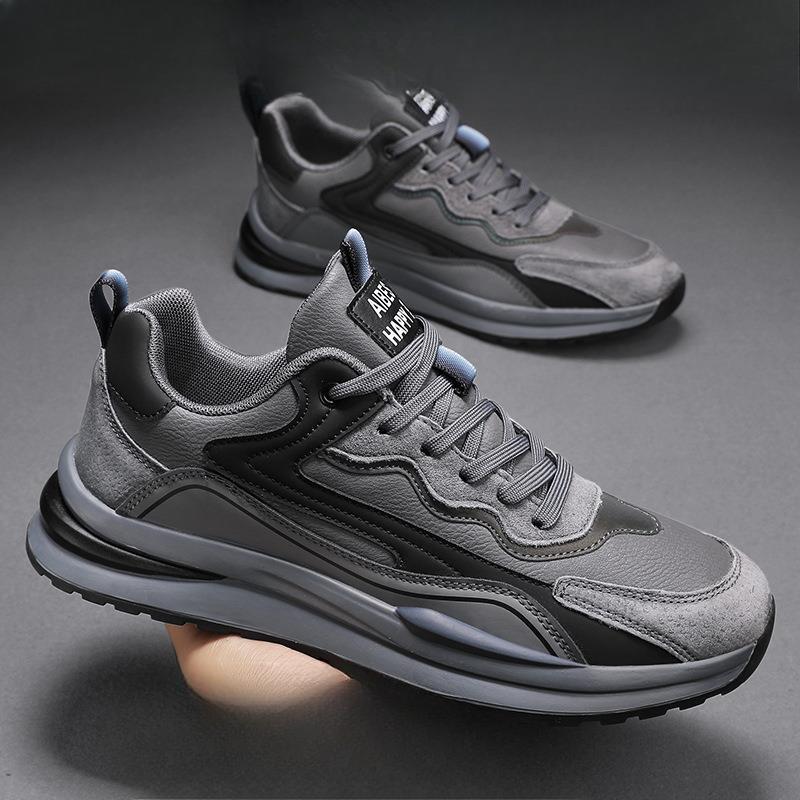 Spring and Autumn Leather Face Waterproof, Anti Slip, Wear Resistant Work and Leisure Shoes