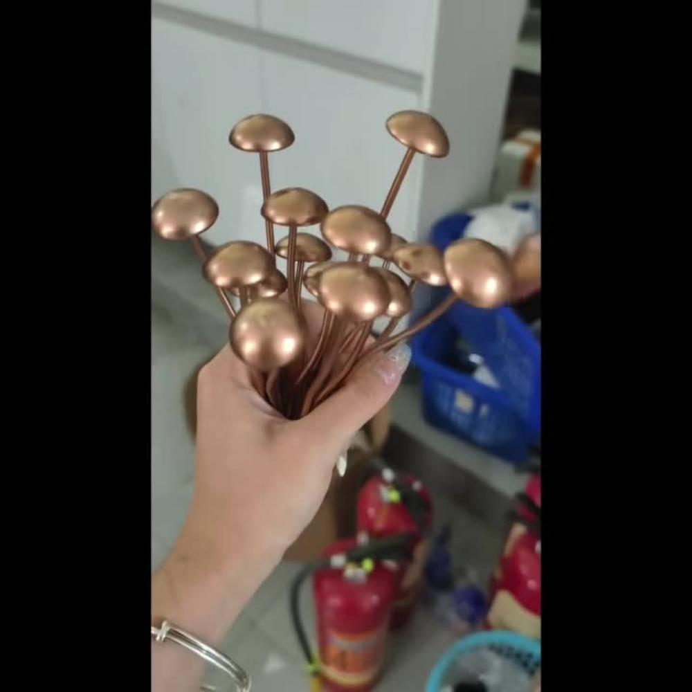 Charming Metallic Mushroom Statue - Perfect for Bonsai, Potted Plants, and Outdoor Garden Decorations | Ideal Thanksgiving Gift