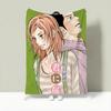 Anime K-Kimi ni Todoke Throw Lightweight 240g Flannel Blanket Soft Skin-friendly for Summer Cooling