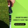 Universal Golf Club Hold Corrector Improves Hold Technique Simple Snap On Connection Strong Plastic Construction