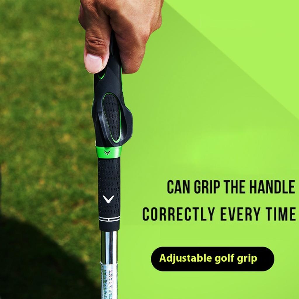 Universal Golf Club Hold Corrector Improves Hold Technique Simple Snap On Connection Strong Plastic Construction