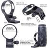 iShoot Metal Camera Tripod Mount Tripod Mount Lens Support Lens Bracket Tripod Compatible with Canon RF IS Quick Release Plate with Screw Holes on the