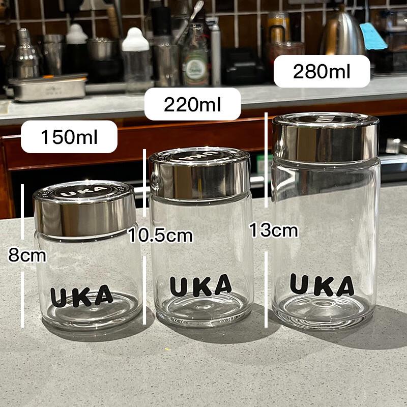 Shangqi High Borosilicate Glass Water Bottle (2-Pack)