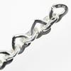 TIFFANY&Co. Heart link Bracelet Wrist Size6.4" Silver925/K18 yellow gold 33.79g Women Used