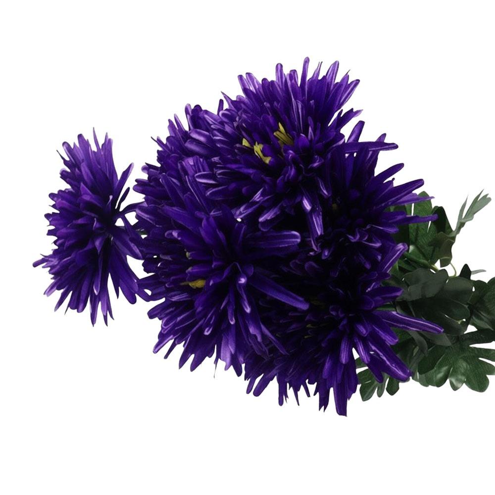 DIY Flower Artificial Flower 7Head Flowers Bouquet Fashion Fake Flowers  Photography Props